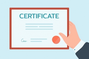 Cerimónia de entrega de certificados aos alunos do Quadro de Excelência, Mérito e Valor do AEO
