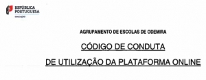 C&oacute;digo de conduta de utiliza&ccedil;&atilde;o da Plataforma Online