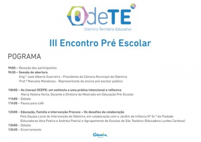 III Pr&eacute; Escolar